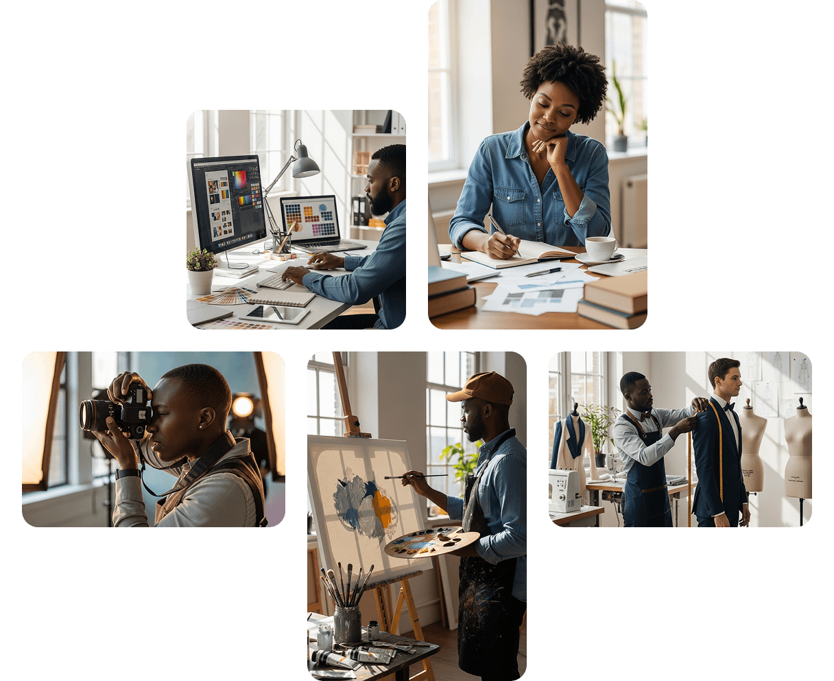 Creative portfolio preview